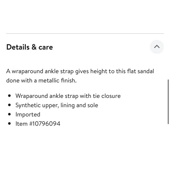 Mango MNG Womens Gold Metallic Wraparound Lace Up Flat Sandals Size 38 - Picture 4 of 14